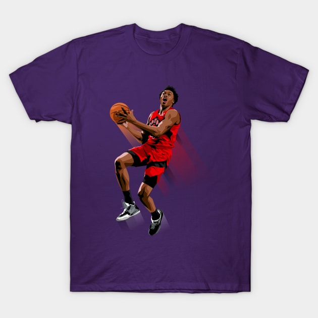 Raptor in Motion T-Shirt by dbl_drbbl